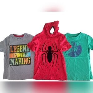 Bundle Boys Tees T-shirts Short Sleeve Size 6